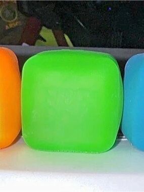 3 tiny Needoh cubes